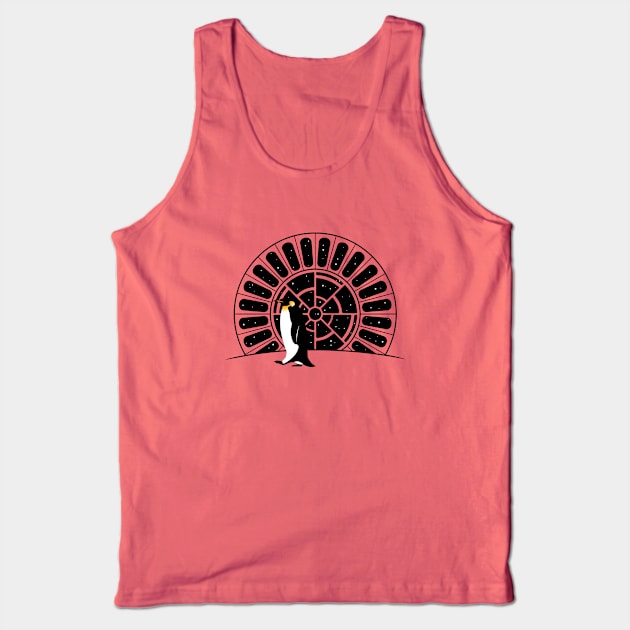 The Emperor (Penguin) Tank Top by Spykles